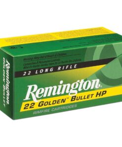 Remington High Velocity Golden Bullet 22 Long Rifle 36gr Hollow Point Rimfire Rifle Ammo - 225 Rounds