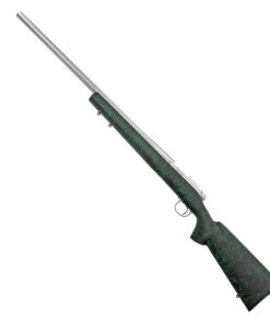 Remington 700 5-R Stainless Black/Green Bolt Action Rifle - 300 Winchester Magnum - 26in