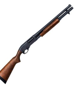 Remington 870 Hardwood Home Defense Matte Blue 12 Gauge 3in Pump Action Shotgun