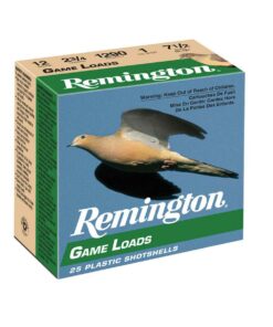 Remington Game Loads 12 Gauge 2-3/4in #7.5 1oz Upland Shotshells - 25 Rounds