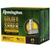 Remington golden saber defense compact 10mm auto 180gr brass jacketed hollow point handgun ammo 20 rounds 1800705 1