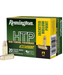 Remington High Terminal Performance 30 Super Carry 100gr Jacketed Hollow Point Centerfire Handgun Ammo - 20 Rounds