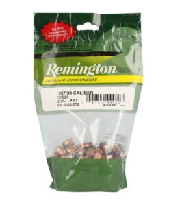Remington Metallic Components 357/38 Caliber Semi-Jacketed Hollow Point 110gr Handgun Reloading Bullets - 100 Count