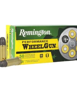 Remington Performance WheelGun 32 S&W Long 98gr Lead Round Nose Centerfire Handgun Ammo - 50 Rounds