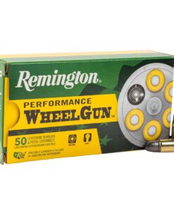 Remington Performance WheelGun 38 S&W 146gr LRN Handgun Ammo - 50 Rounds