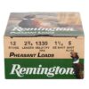 remington pheasant loads 12 gauge 2 34in 5 1 14oz upland shotshells 25 rounds 1110042 1