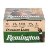 Remington pheasant loads 12 gauge 2 34in 6 1 14oz upland shotshells 25 rounds 1110043 1