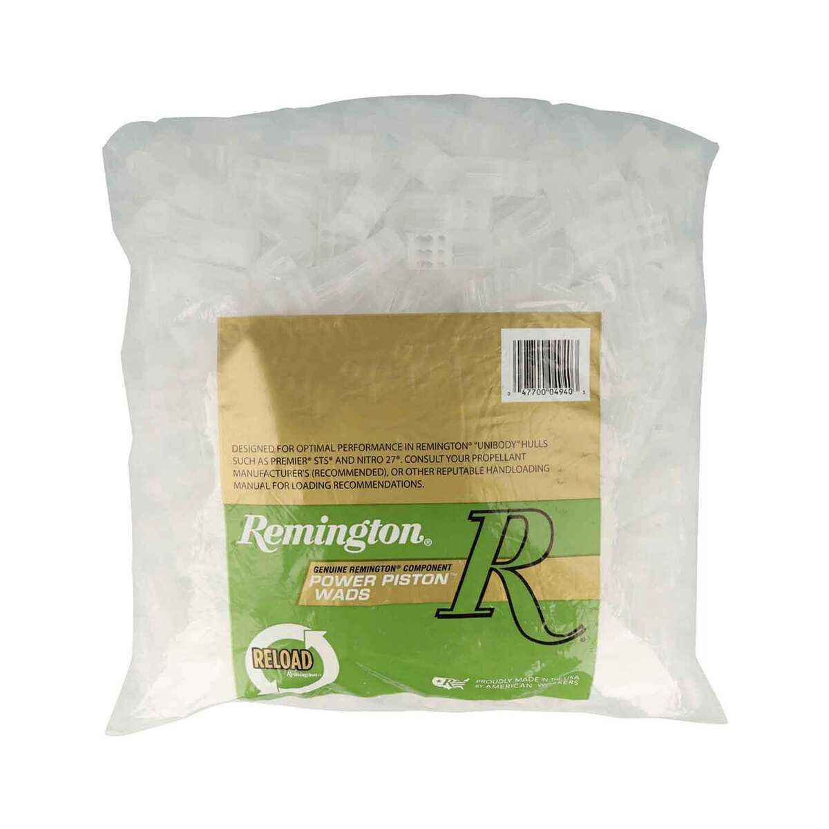 remington-power-piston-16-gauge-hunting-wad-clear-1788967-1 remington power piston 16 gauge hunting wad clear 1788967 1