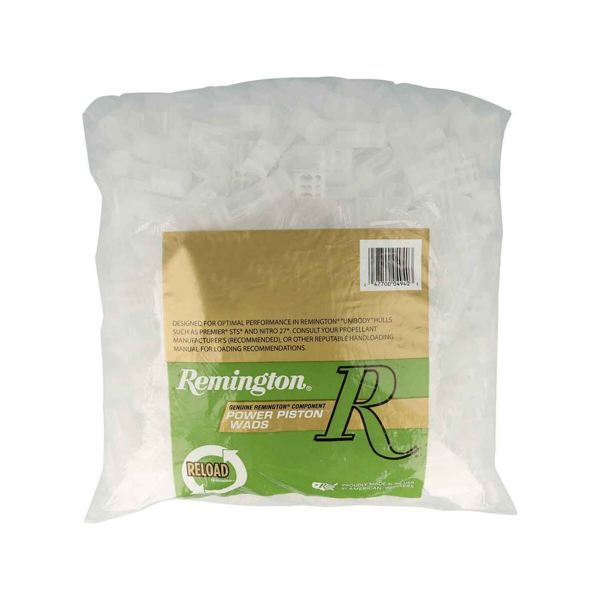 remington-power-piston-20-gauge-hunting-wad-clear-1788968-1 remington power piston 20 gauge hunting wad clear 1788968 1