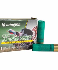 Remington Premier High-Velocity Magnum Turkey 12 Gauge 3-1/2in #4 2oz Turkey Shotshells - 5 Rounds