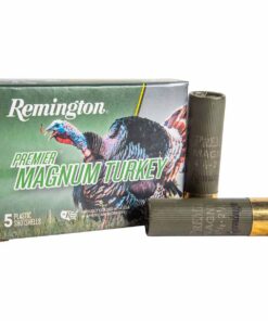 Remington Premier Magnum Turkey 10 Gauge 3-1/2in #4 2-1/4oz Turkey Shotshells - 5 Rounds
