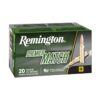 Remington premier match 65 grendel 130gr open tip match centerfire rifle ammo 20 rounds 1721066 1