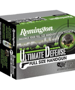 Remington Ultimate Defense 9mm Luger 124gr BJHP Handgun Ammo - 20 Rounds